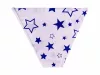Torebka papierowa na frytki 100 g z nadrukiem uniwersalnym foliowana PE 170x130 mm