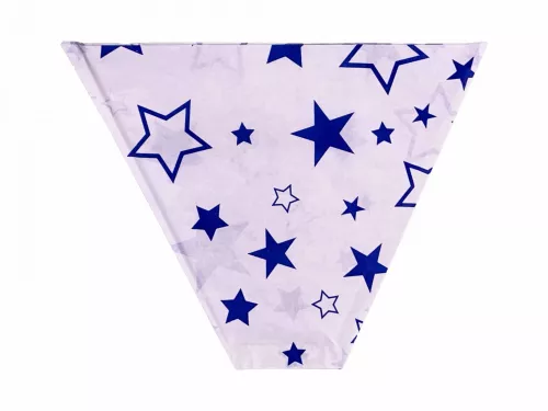 Torebka papierowa na frytki 100 g z nadrukiem uniwersalnym foliowana PE 170x130 mm