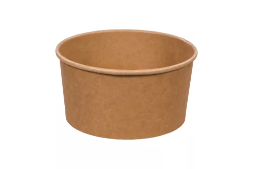 Wieczko PET do poj. sałatkowego kraft 500/750/1000 ml śr. 149 mm
