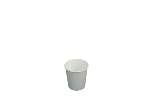 Wieczko płaskie papierowe białe + PE śr. 62mm