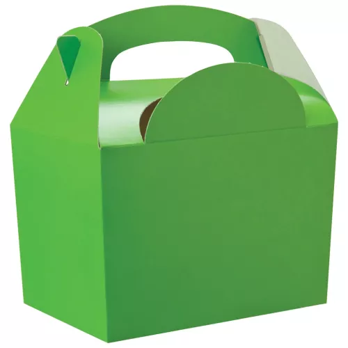 Pudełko z rączką MEAL BOX limonka / zielone 152x100x102 mm