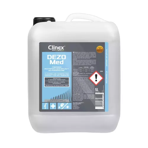 Clinex DEZOMed 5L - preparat dezynfekująco-myjący do powierzchni