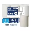 Ręcznik papierowy Tork celuloza+makulatora 6x275m, centralnie dozowany, biały, M2