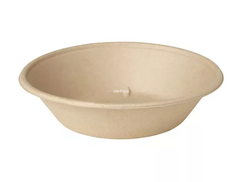 Miska Ecoecho® do sałatek poj. 800ml, śr. 194mm, brązowa (Duni 177000)