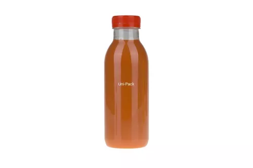 Butelka plastikowa rPET okrągła gładka 400 ml śr. 2/38 mm