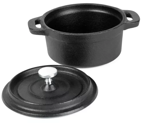 Garnek żeliwny 222ml O10 cm