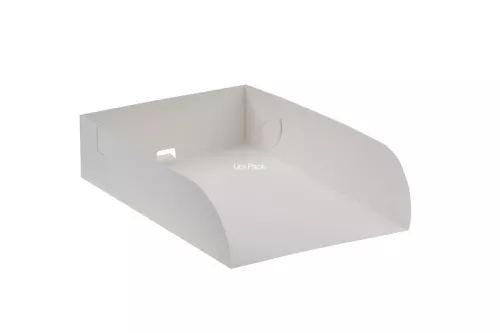 Szufelka 25x18x6cm z tektury litej na ciastka, składana