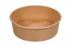 Pojemnik sałatkowy papierowy kraft 1100 ml śr. 185 mm