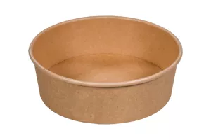 Wieczko PET do poj. sałatkowego kraft 750-1100 ml śr 185 mm