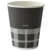 Kubek Café Izza 240ml biało-czarny (Duni)