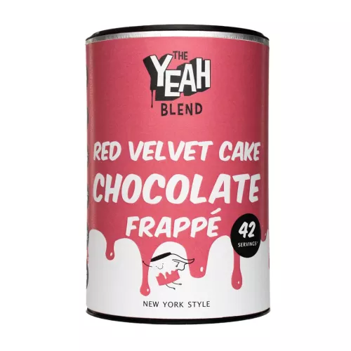Red Velvet Cake Chocolate Frappé powder 500g - baza frappe - The Yeah Blend