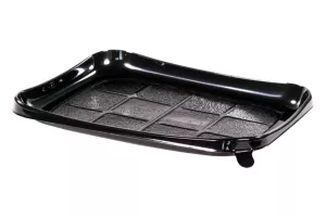 Pokrywka SNACKIPACK przeźroczysta wys.40 mm do pojemnika sushi 245x185x20 mm