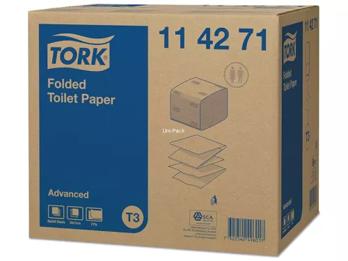 Papier toaletowy Tork w składce Advanced, T3