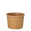 Pojemnik papierowy na zupę kraft 350ml śr. 98 mm (Papstar 87265)