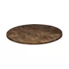 Blat okrągły śr.60 cm brązowy Rustbrown