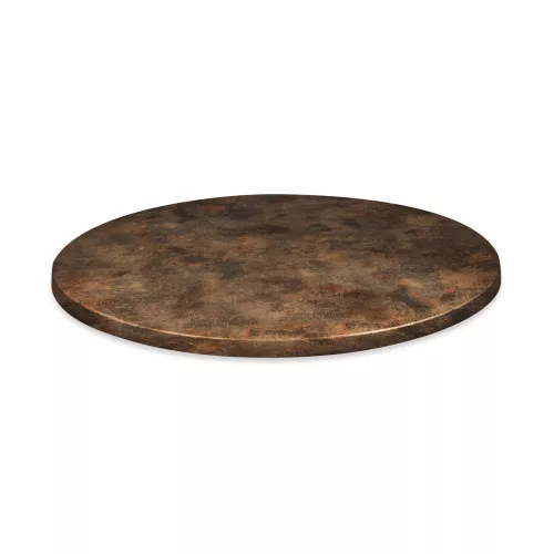 Blat okrągły śr.60 cm brązowy Rustbrown
