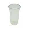 Kubek plastikowy straight 300 ml śr. 78 mm z logo żółw