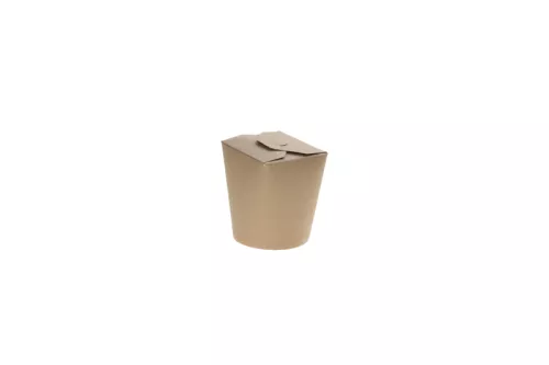 Pudełko do dań orientalnych i makaronów / noodle box / kebab box 500 ml kraft