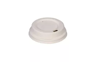 Kubek 200ml z pulpy z trzciny cukrowej, śr.80mm, biały