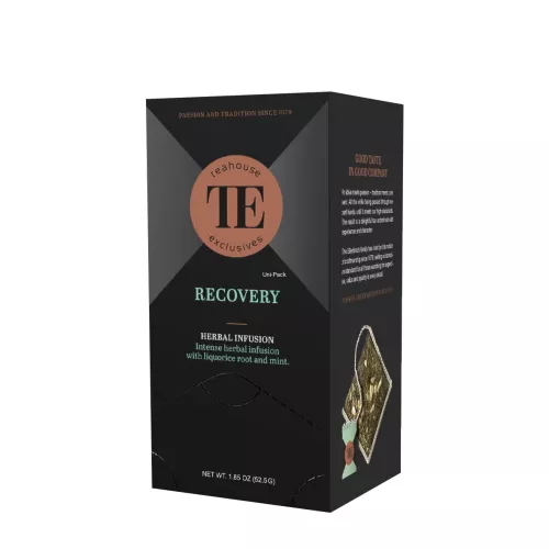 Herbata Recovery 3,5g Teahouse Exclusives Luxury Tea Bag (opak. 15 szt po 3,5g)
