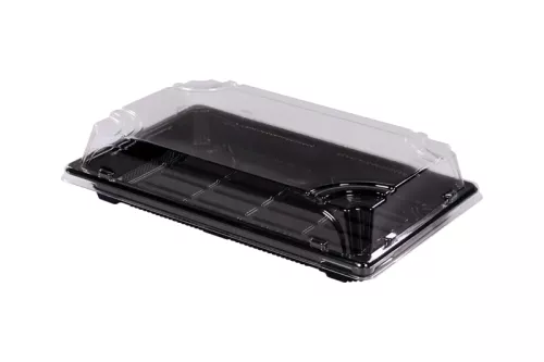 Opakowanie na sushi 21,7×13,6 cm (WP-07B / HP07) komplet