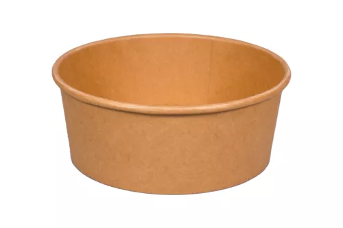 Pojemnik sałatkowy papierowy 750 ml śr. 150 mm kraft