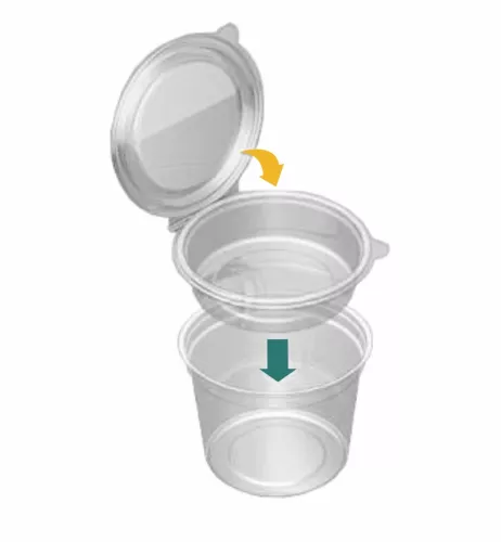 Pojemnik TOPPER 400ml śr.101 mm