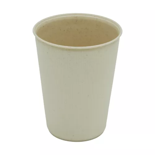 Kubek THERMO 430 ml PP wielokrotnego użytku, beżowy, śr.90 mm