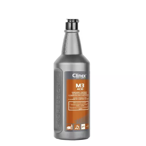 Preparat do mycia posadzek i pomieszczeń sanitarnych Clinex M3Acid 1L