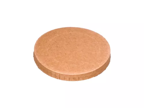 Wieczko papierowe kraft do pojemnika deserowego 150/230ml śr. 90mm