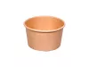 Pojemnik papierowy kraft deserowy 160ml śr. 80mm