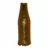 Rękaw papierowy ochronny na butelkę - plaster miodu, 35cm