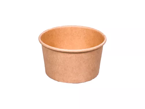 Pojemnik papierowy kraft deserowy 160ml śr. 80mm