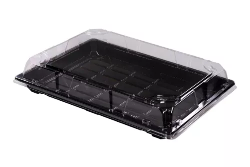 Opakowanie na sushi 26×19 cm (WP-11B / HP11) komplet