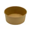 POJEMNIK SAŁATKOWY PAPIEROWY + PE  KRAFT 26 OZ 750 ML ŚR.150 MM A50 [300]