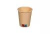 Kubek BIO papier z bambusa + PLA kompostowalny 200 ml śr. 80 mm