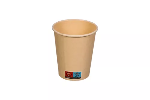 Kubek BIO papier z bambusa + PLA kompostowalny 200 ml śr. 80 mm