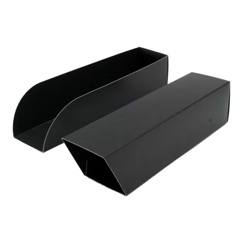 Szufelka/tacka papierowa UNIBOX™ 21x5x5cm czarna