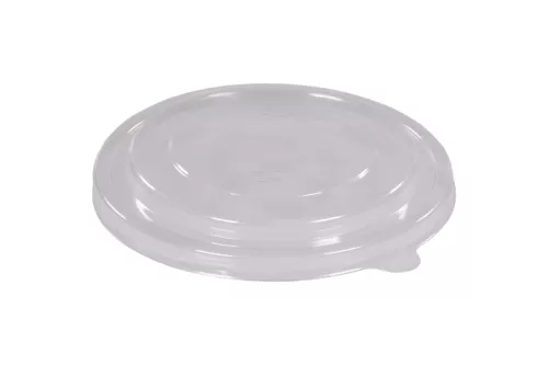 Wieczko PET do pojemnika sałatkowego kraft 500ml śr. 150mm