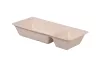 Tacka 2-dzielna z pulpy trzcinowej eco natural 96x203x35 mm Great To Go , Bioware