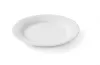 Talerz płaski 24cm OPTIMA, porcelanowy, biały