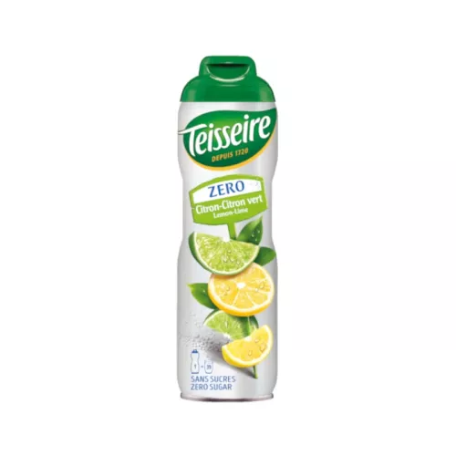 Syrop CYTRYNA, LIMONKA BEZ CUKRU Teisseire 0,6L bidon stalowy