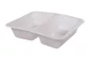 Pojemnik obiadowy 2-dzielny biały 227x178x50 mm LITE do zgrzewu