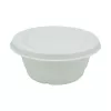Miska DIAMOND 850ml z pulpy z trzciny cukrowej, biała śr.165mm