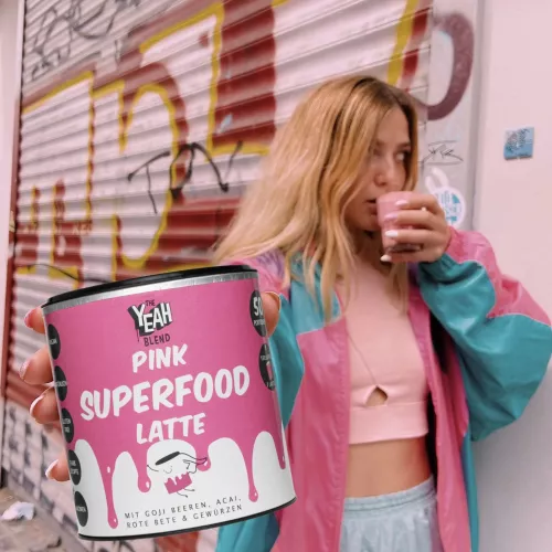 Pink Superfood Latte powder 250g - baza latte - The Yeah Blend