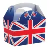 Pudełko z rączką Party Box 152x100x102 mm FLAGA UK / WIELKA BRYTANIA