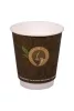 Kubek papierowy drink & enjoy 2-warstwowy 300 ml (z logo żółw)
