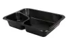 Pojemnik obiadowy COLT czarny 227x178x40 mm LITE do zgrzewu