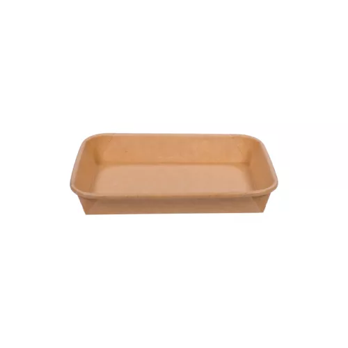 Pudełko papierowe YUMI™ 165x115mm (HP03) kraft do sushi z wieczkiem