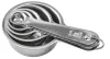 MIARKI METALOWE VARDAGEN KPL 5 SZT(1/5/15ML; 0,5/1DL)